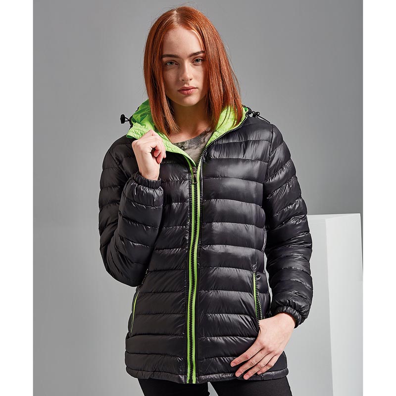 Women's padded jacket - Aubergine/Mulberry*â€  XS